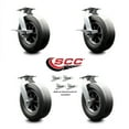 thumbnail image 2 of Greenlee Caster Set – GMX Cart –2 Swivel Brake Bolt On Lock 2 Bolt On Lock - SCC, 2 of 2