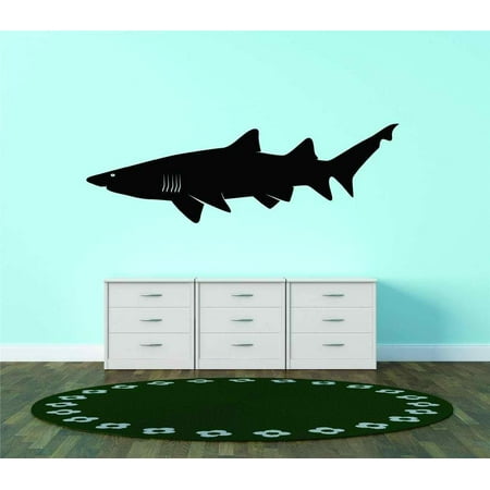 Do It Yourself Wall Decal Sticker Shark Silhouette Sea Ocean Animal Decor 20×60 Do It Yourself Wall Decal Sticker Shark Silhouette Sea Ocean Animal Decor 20×60