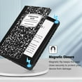 thumbnail image 6 of Fintie 6.8" Kindle Paperwhite Book Style Vegan Leather Shockproof Cover, White, 6 of 17