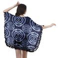 thumbnail image 4 of Moomaya Vêtements de Plage Imprimés pour Femmes Boléro à Franges Cache-Maillot Cardigan, 4 of 5