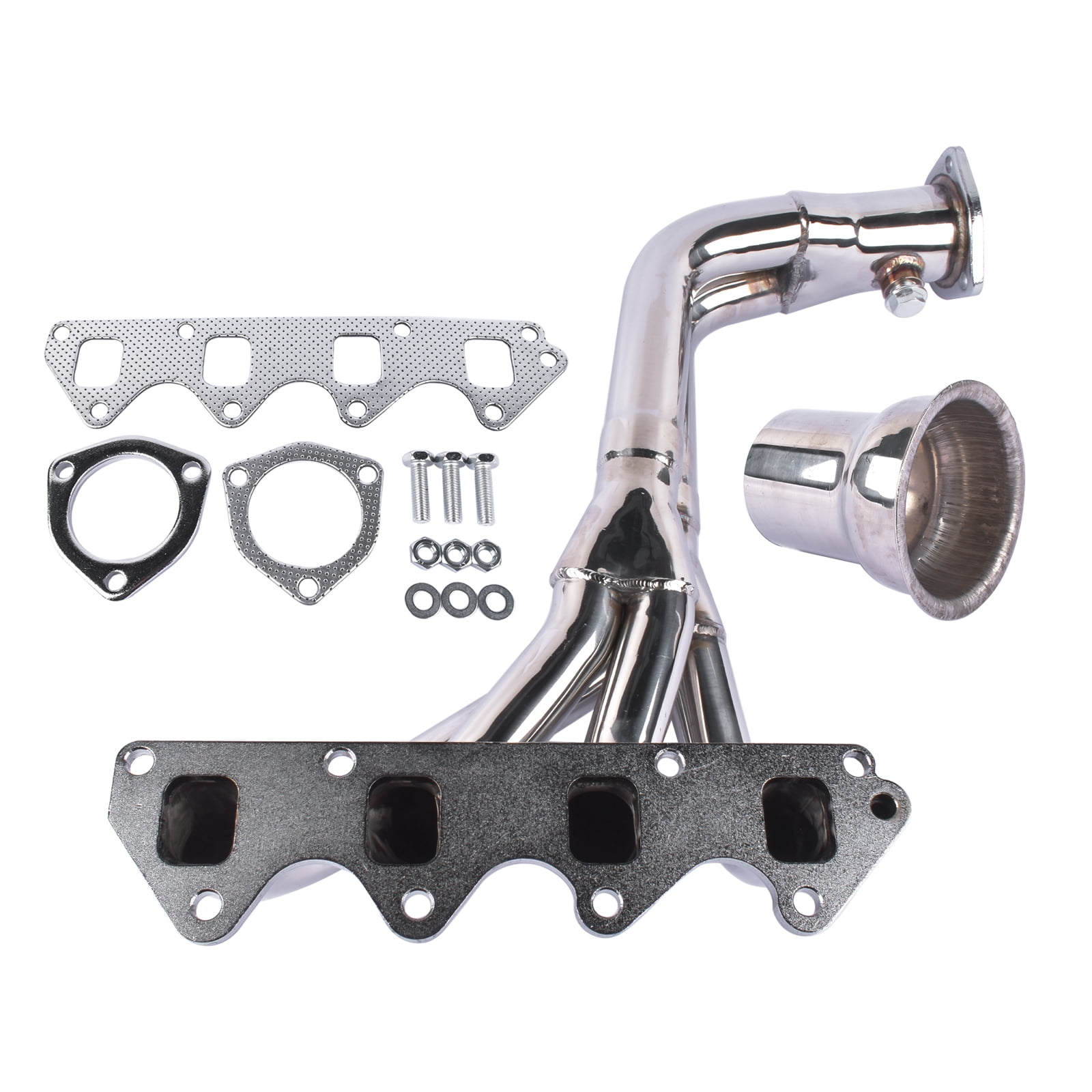GELUOXI Stainless Steel Exhaust Manifold Header with Gaskets for Suzuki Samurai Sidekick 1.3L 1.6L