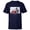 Navy, variant on Star Wars Ahsoka Part 5 White Costume & Purrgil StarWhales - Short Sleeve T-Shirt for Kids - Customized-Royal
