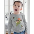 thumbnail image 2 of Image Conscious Momma Sloth And Baby Long Sleeve Toddler -Jay Fleck Designs, Unisex Regular Fit, 2 of 4