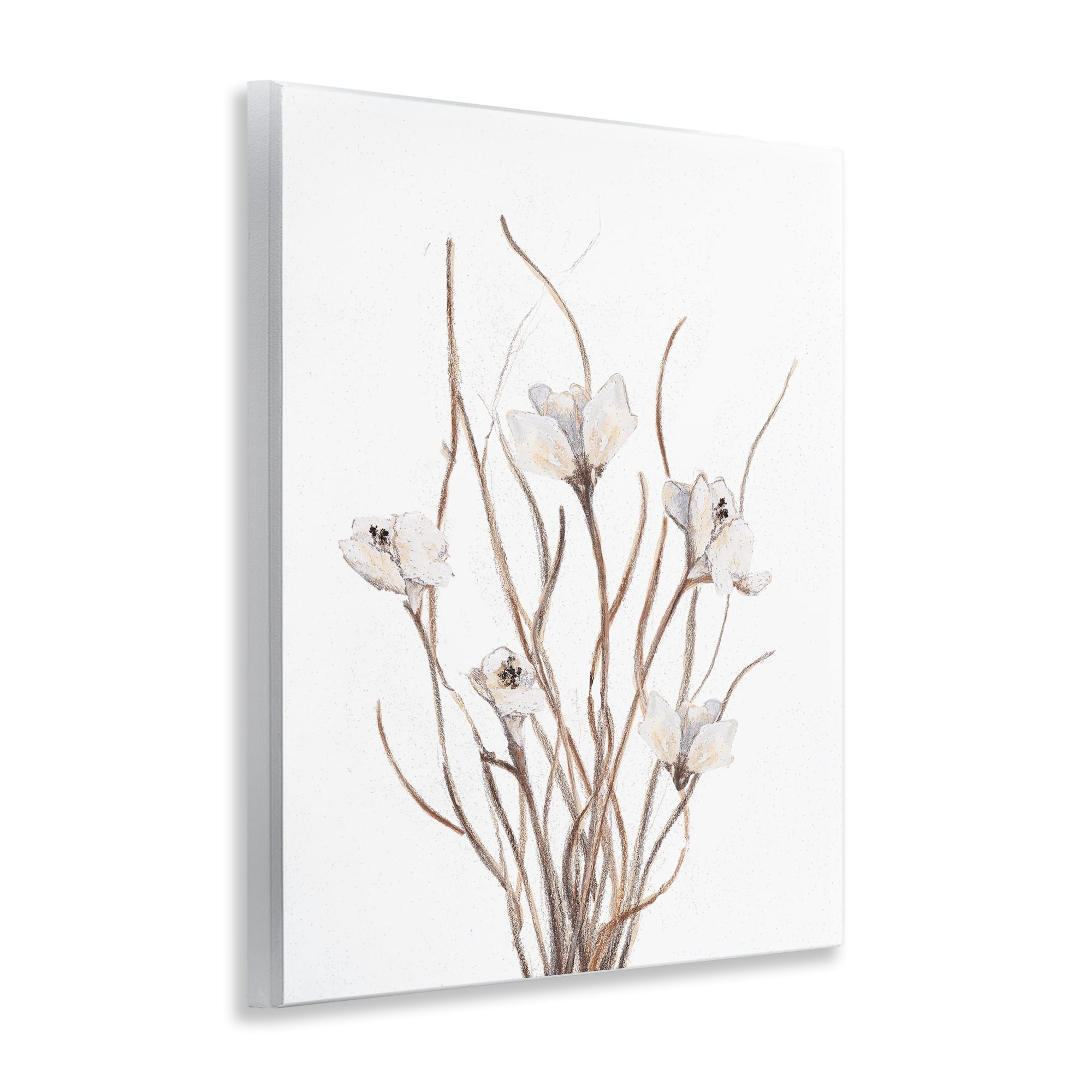 Stupell Industries Curly Floral Branches Wall Plaque Art, design by Lanie Loreth