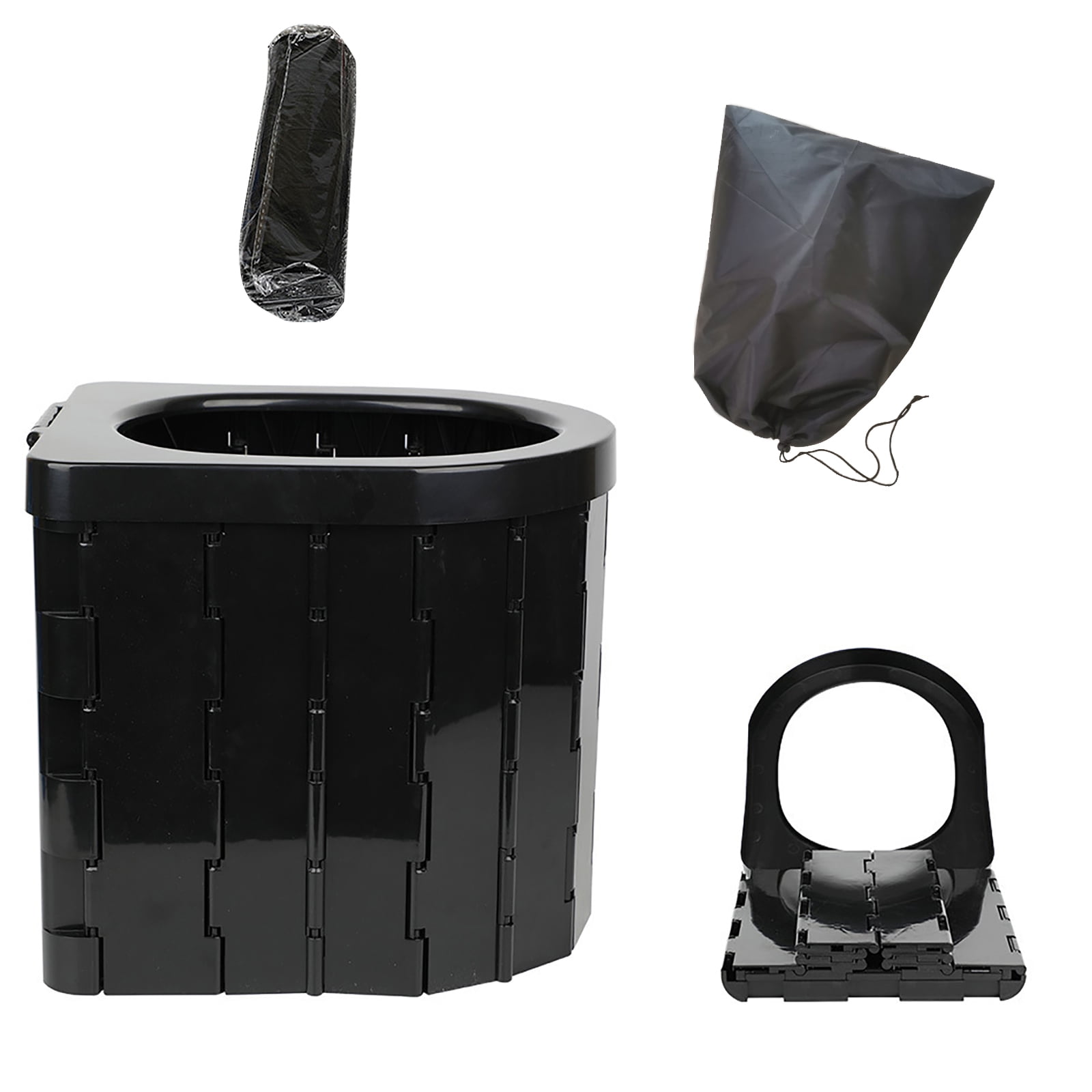 PersonalhomeD For Travel Bucket Toilet Outdoor All In One Folding