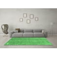 thumbnail image 3 of Ahgly Company Indoor Rectangle Abstract Emerald Green Modern Area Rugs, 6' x 9', 3 of 4