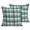 Green, variant on Throw Pillow Covers 18x18 Inch Set of 2 Orange Buffalo Plaid Decorative Pillows Cushion Case Soft Square Pillowcases Black Check Stripe Throw Pillows for Couch Sofa Bed Chair Home Decor
