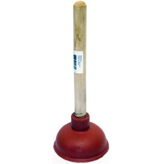 Proven Brands 67PLS1K 582751 4 x 9 in. Red Force Cup Sink Plunger with Wooden Handle
