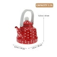 thumbnail image 2 of Phenofice Vintage Small Stovetop Kettle for Coffee and Tea , Teapot for Home and Kitchen Use, 2 of 7
