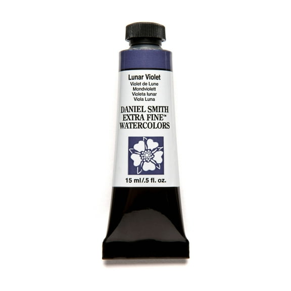 Daniel Smith Extra Fine Watercolor, 15 ml, Lunar Violet