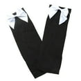 thumbnail image 1 of Knee Socks Cute Beautiful Modified Leg Shape Simple Design Perfect Matching High Stockings Single Hose for Theme Party White Black Sock, 1 of 6