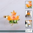 thumbnail image 6 of Maple Leaf Napkin Rings Set of 2 Autumn, 6 of 7
