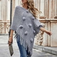 thumbnail image 3 of Aayomet Cardigan For Women Women's V Neck Button Down Knitwear Long Sleeve Soft Basic Knit Cardigan Sweater,Gray S-XXL, 3 of 4