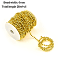 thumbnail image 2 of Craft String Pearls, Faux Pearl Garland Spool Roll Strand Wedding Party Decoration (Christmas), 2 of 5
