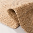 thumbnail image 5 of SAFAVIEH Natural Fiber Loew Geometric Striped Jute Area Rug, Beige, 5' x 8', 5 of 9