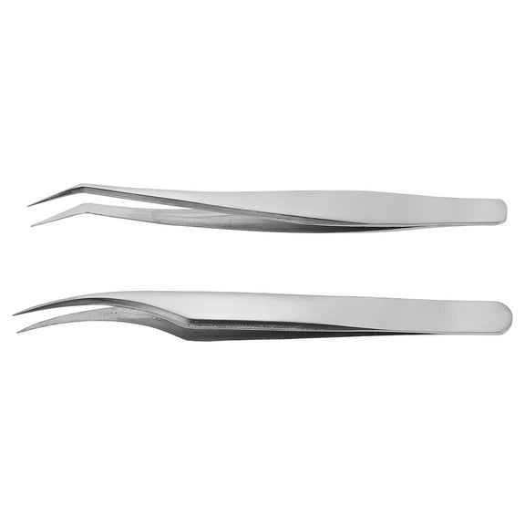 ROMANSENTIAL Eyelash Extension Accessories Silver 2Pcs 5.7x1.1in