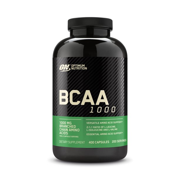 Optimum Nutrition Instantized BCAA Capsules, Keto Friendly Branched