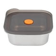 thumbnail image 1 of YUMILI Conteneur De Stockage des Aliments en Acier Inoxydable Conteneurs De Préparation De Repas Boîte à Bento en Métal Scellée sous Vide pour Réfrigérateur(500ML), 1 of 14