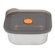 thumbnail image 1 of Contenedor de almacenamiento de alimentos de acero inoxidable 316, caja Bento de conservación de alimentos de Metal sellada al vacío para refrigerador, 500ml, 1 of 5