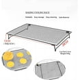 thumbnail image 3 of Large Foldable Cooling Racks for Baking,16.77" x 11" Durable Carbon Steel Wire Cooling Baking Racks - Used as an Oven Rack, Cookie Cooling Rack, and Drying Rack, 3 of 9
