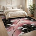 thumbnail image 3 of ODIKA 8'x10' Washable Area Rug Modern Abstract Marble With Flowing Gradient And Elegant Vein Details for Living Room, Under Sectional, Family , Durable, Non-Slip, 3 of 7