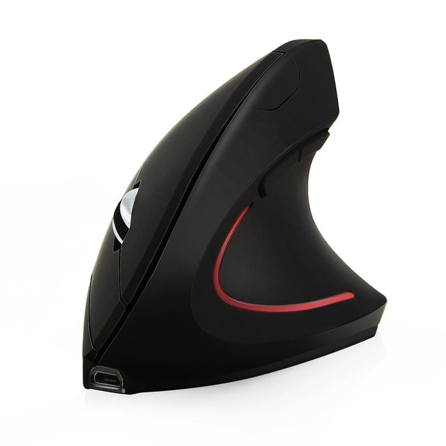Ratón Óptico Ergonómico Vertical Inalámbrico Ratón Recargable Con Usb Para Pc Portátil Inevent EL016288-00