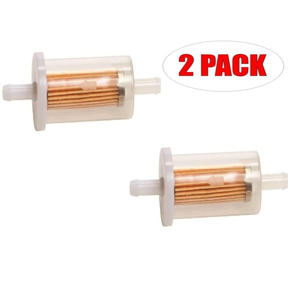 Oregon 07-064 (2 Pack) In Line Fuel Filter Replaces Briggs & Stratton 695666