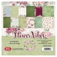 thumbnail image 7 of Craft & You Design Flower Vibes 6x6 Paper Pad, 7 of 7