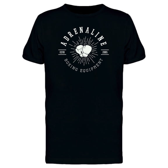 Boxing Equipment Adrenaline Tee Men's -Image by Shutterstock