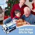 thumbnail image 6 of Son Blanket Gifts for Fathers Day for Son Gift from Dad - Love You Son Blanket from Mother for Sofa Bed - Unique Birthday for Son from Father 50''x60'', 6 of 6