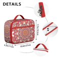 thumbnail image 4 of Boho Chic Mandala Insulated Box Tribal Geometric Design Leakproof for Students, 4 of 4
