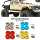 thumbnail image 2 of Vogacara RCGOFFLOW-rueda de montaje hexagonal para coche teledirigido, adaptador fuerte para vehículos de carretera 1/18 Wltoys A959 A979 A969 Kits de construcción modelo Rojo, 2 of 6