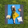thumbnail image 3 of Beach Blanket   Waterproof Sandproof Blanket  79”x83” SandFree Beach Blanket Mat for Family (2-7)  Large Oversized Blanket  Portable Outdoor Camping Blankets, 3 of 10