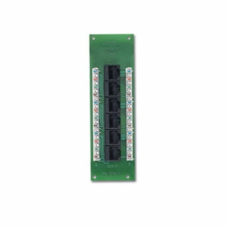 47603-C5 Category 5E Voice and Data Expansion Board, Patch phone or data connections to six locations By (Best Location For Data Center)