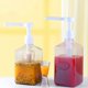 thumbnail image 2 of 1PC 1600ml Liquid Dispenser with Scale Coffee Syrup Bee Drip Bottle with Hydraulic Pump and Nozzle Head Kitchen Honey Jar Container, 2 of 6