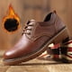 thumbnail image 1 of Zapatos de senderismo de piel de vaca con cordones Zapatos casuales para hombres Zapatos huecos para hombres Botas cortas para hombres, 1 of 5