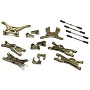 Kit De Conversion Châssis LCG (Low Center Of Gravity) INTEGY Pour Traxxas 1/10 - Orange - Neuf