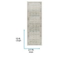 thumbnail image 2 of Livabliss x Our PNW Home Rainier Updated Traditional Washable Runner Area Rug,2'7" x 12', Green, 2 of 11