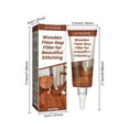Wood Floor Gap Filler and Seam Sealant for Seamless and Vibrant