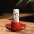 thumbnail image 4 of Soporte de salvia para incienso, cuenco decorativo de salvia blanca, cuenco para manchas para escritorio, comedor, dormitorio, regalo de inauguración Rojo, 4 of 8