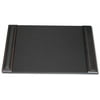 Walnut & Leather 25.5 x 17.25 Side-Rail Desk Pad