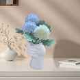 thumbnail image 4 of XGFHYJEH Vase, Flower Vase, Vase Decor, Plastic Vase, Spring Vase, Short Vase, Bouquet Vase, Flower Vases Clearance, Flower Vase Decor, Vase Decorations Clearances, Plastic Vase for Flowers, 4 of 5