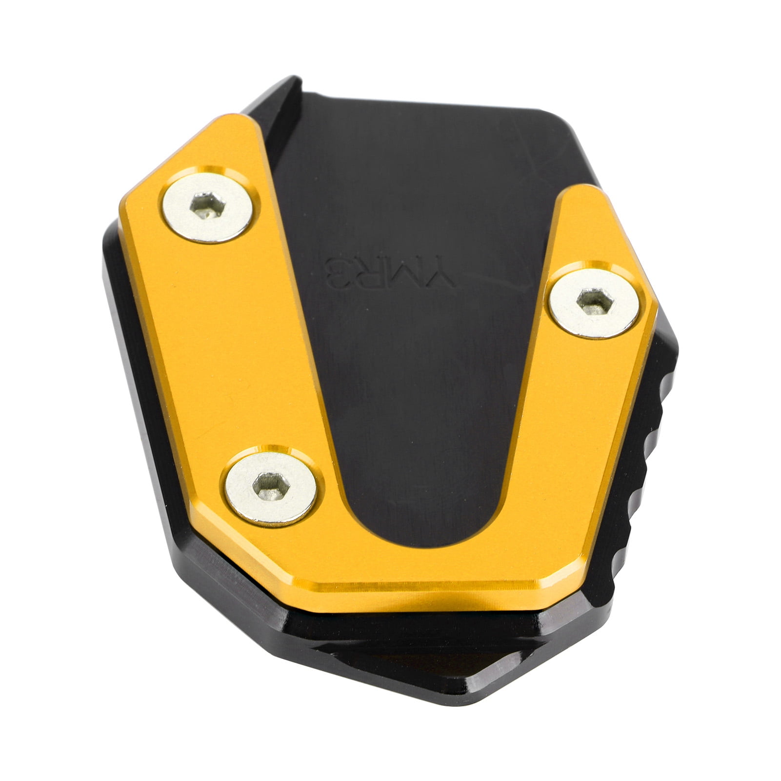 Motorcycle Side Stand Pad Extension - Aluminum Alloy Kickstand Plate For YZF R25/R3/MT-25/MT-03 (2014-2019) - View #6
