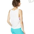 thumbnail image 2 of Aeropostale Womens Tiger Swing Tank Top, White, Juniors, Small, 2 of 3