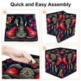 thumbnail image 4 of Elephant Foldable Storage Baskets with Handle, 10.8"x10.5"x10.6" - Large Capacity Toy Box Storage Box, 4 of 6