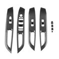 thumbnail image 1 of Car Carbon Fiber Window Glass Lift Button Switch Cover Trim, 1 of 5