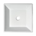 thumbnail image 6 of ALFI brand ABC912 White 17" Square Above Mount Ceramic Sink, 6 of 6