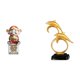 thumbnail image 1 of Figura de escritorio,Figura de Dios de la Fortuna de Dibujos Animados,Regalo Feng Shui,Linda estatua del Dios de la Riqueza para decoración del hogar,Figura de delfín,Colección de adornos de, 1 of 8