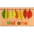 thumbnail image 1 of Fall Door Mat Fall Welcome Mats Fall Leaf Leaf Doormat Rug Thanksgiving Doormat Outdoor Give Thanks Door Mat Indoor 30"x17", 1 of 5