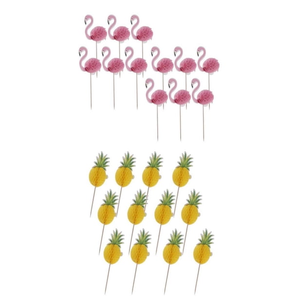 24 Piezas Cupcake Picks Cake Topper home and bar Party Decoración
